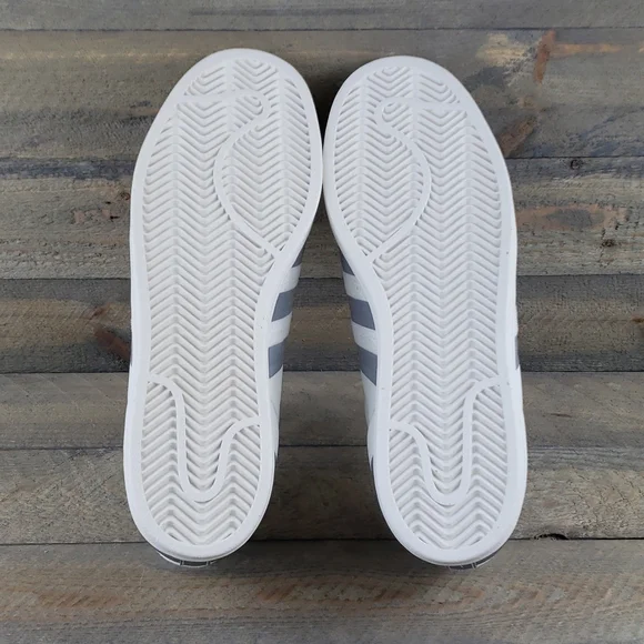 adidas Superstar Originals Men's Retro Shoes Sneakers White Tint Silver Metallic - Picture 7 of 9